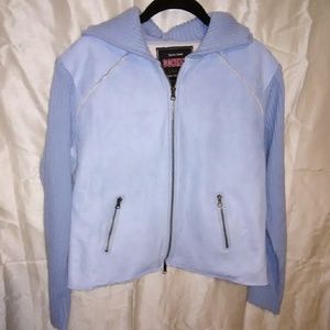 Really cute suede sweater jacket! Size M!